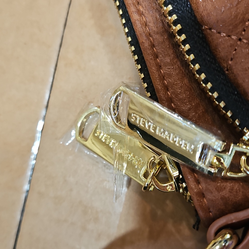 Steve Madden Brown crossbody bag, NWOT - Picture 4 of 8